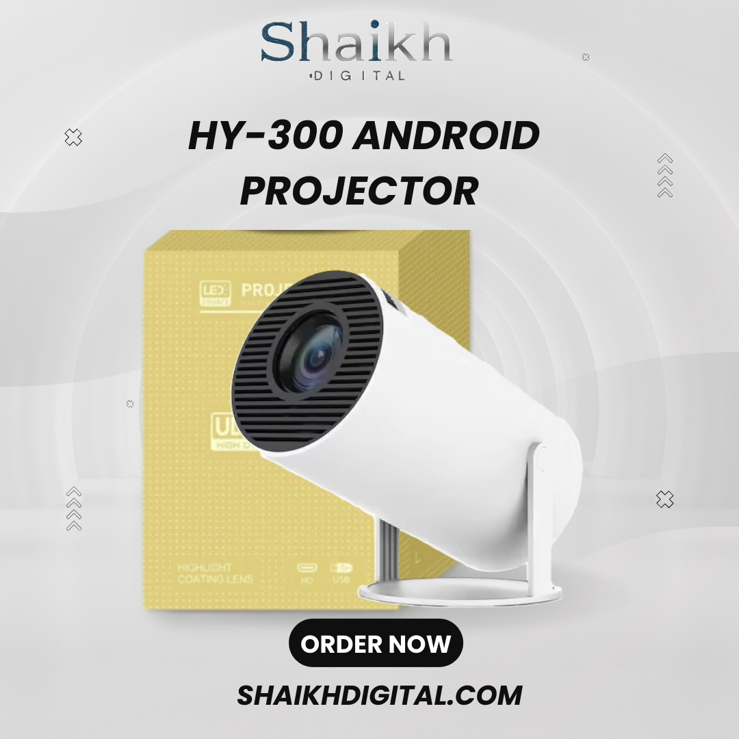 HY-300 Android Projector 720p 160ANSI