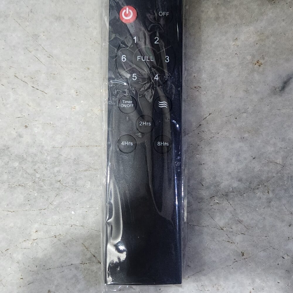 Millat Fan IR Remote Black Body